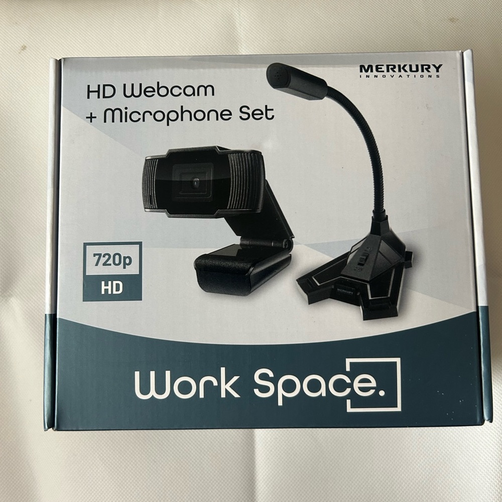 HD WEBCAM + MICROPHONE SET - NEW